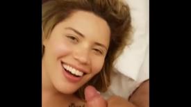 Novinha carioca Anal com gozada na cara